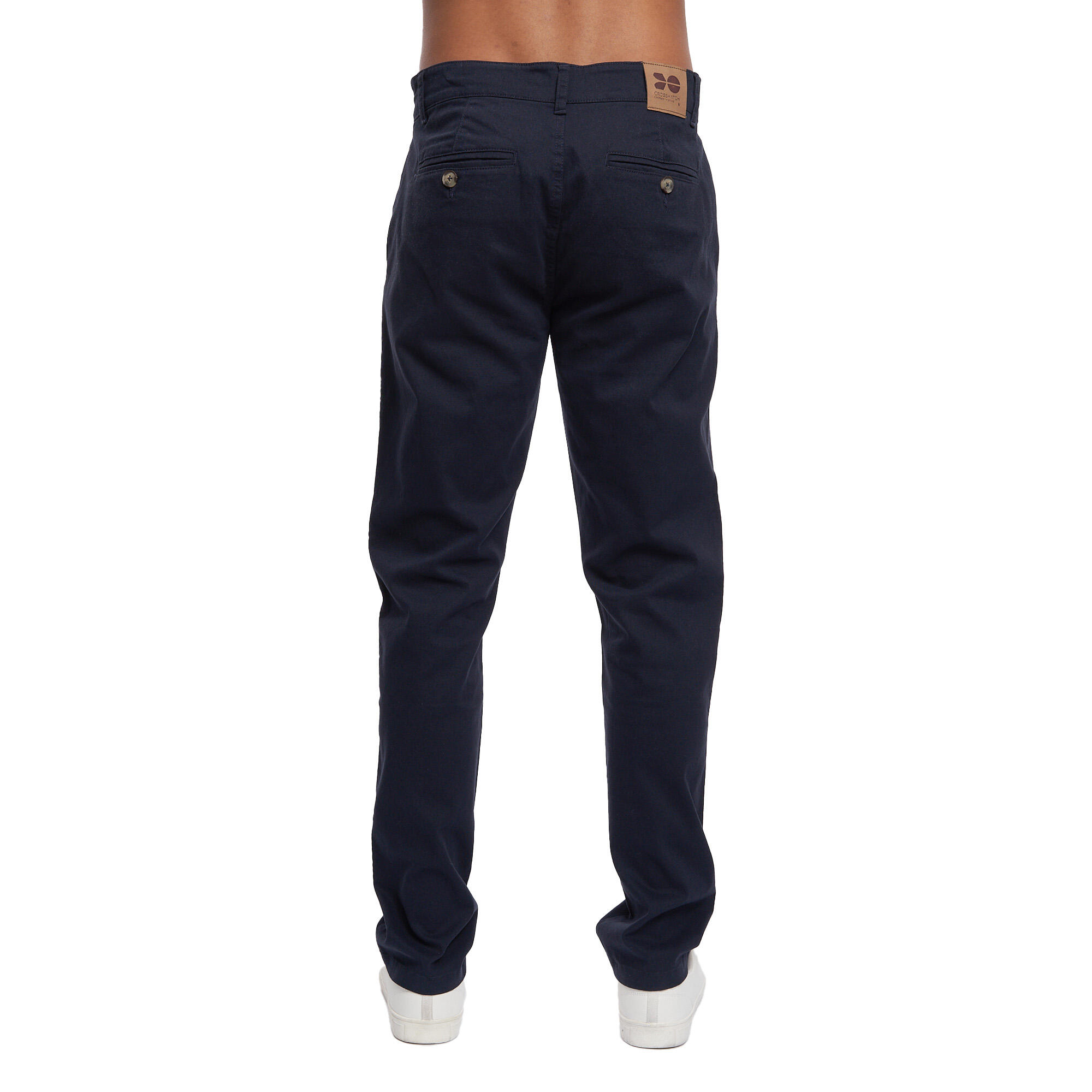 Mens Roysden Chinos (Navy) 2/5