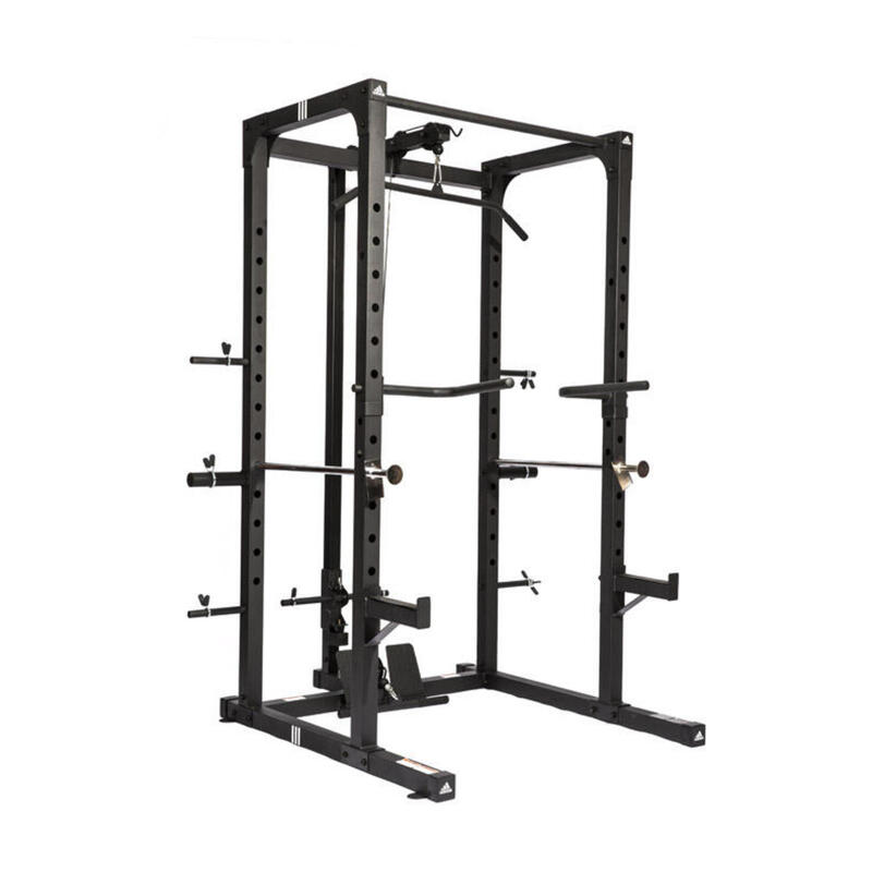 Rack - musculación acero - Adidas negro