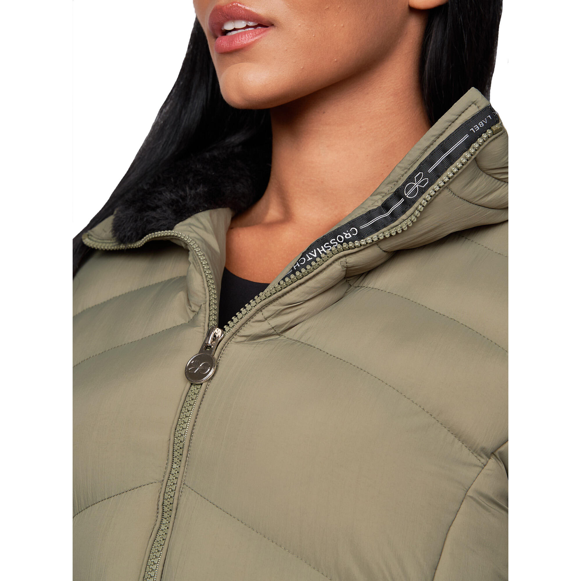 Womens/Ladies Mirander Jacket (Olive) 4/4