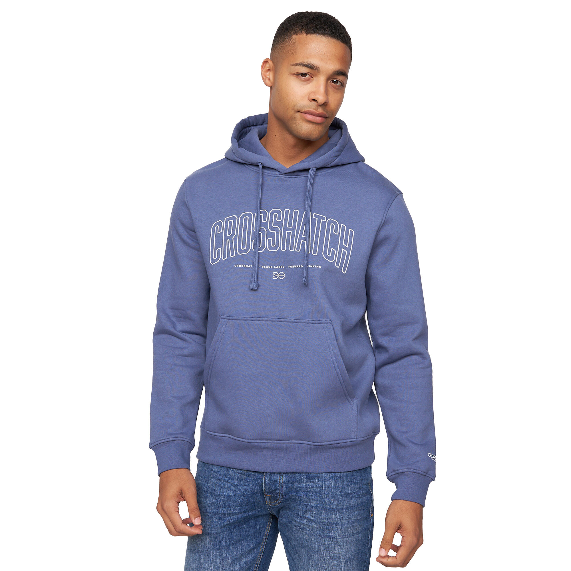 Mens Durango Hoodie (Denim Blue) 4/4