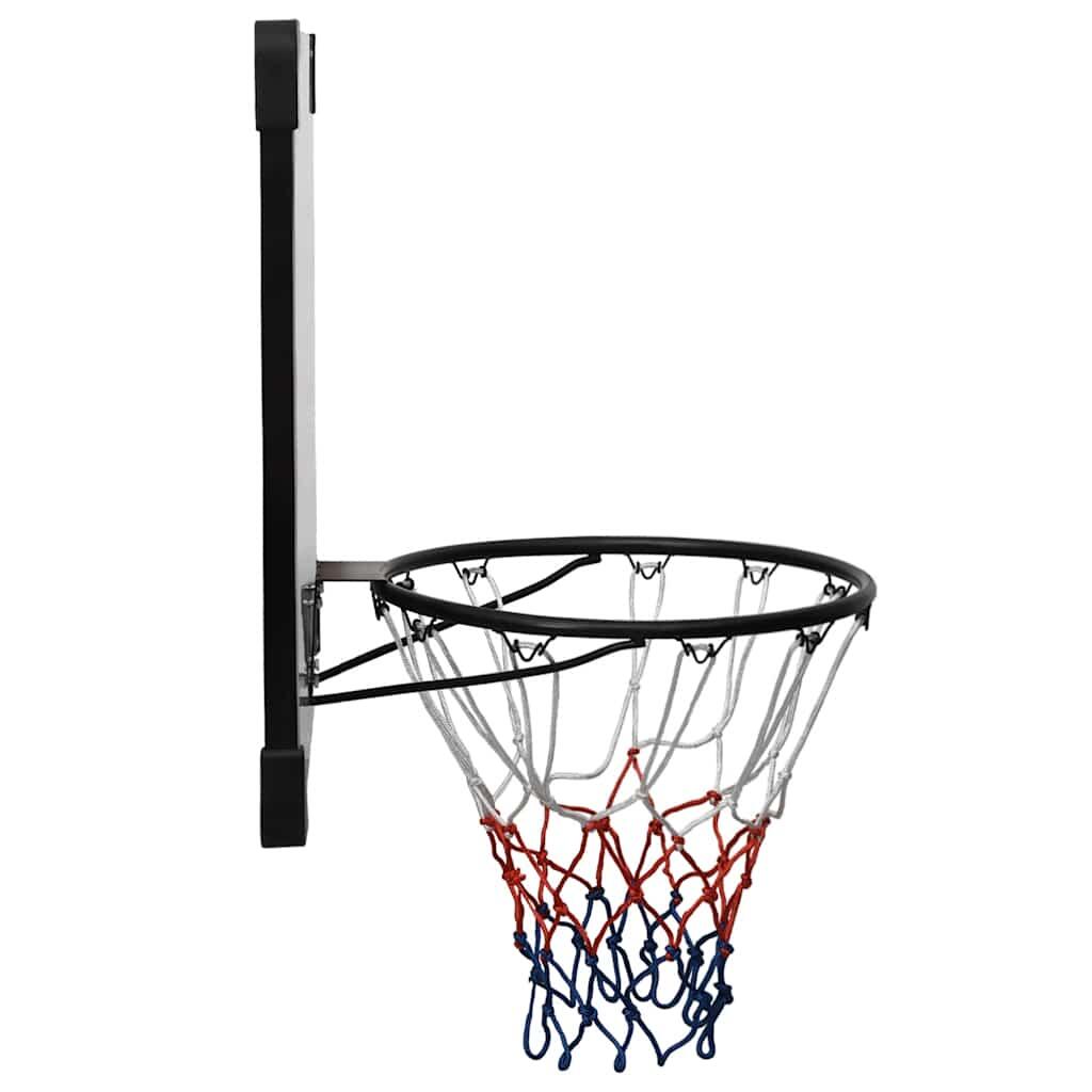 VidaXL Basketbalbord 90x60x2,5 cm polycarbonaat transparant 4/6