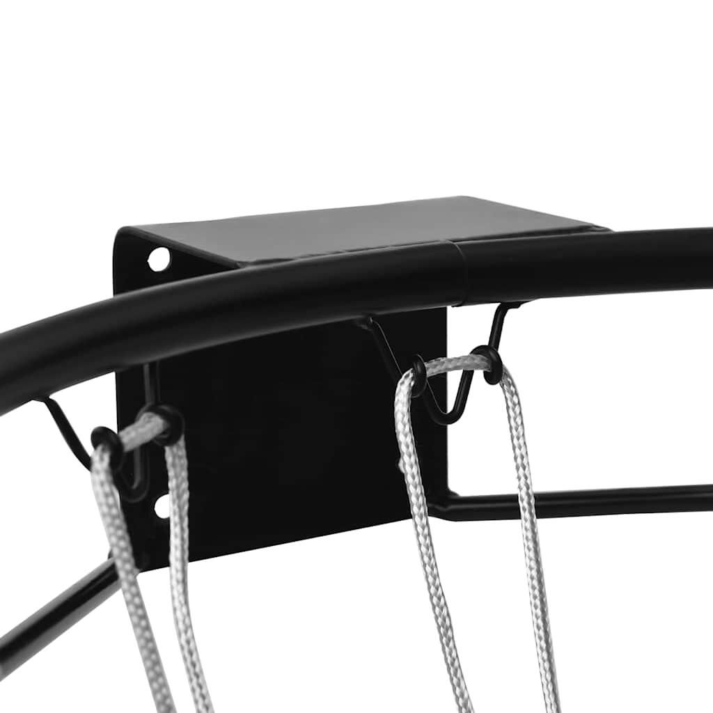 VidaXL cercle de basket 45 cm acier noir 5/7