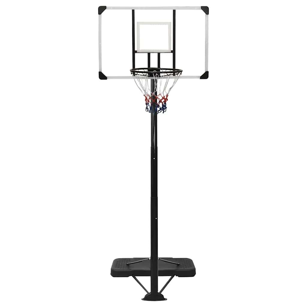 Canasta de baloncesto policarbonato transparente 256-361 cm 2/6