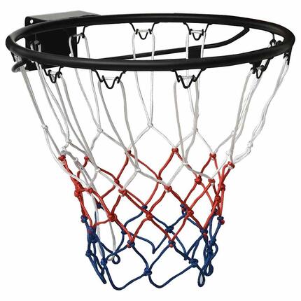 VidaXL cercle de basket 45 cm acier noir