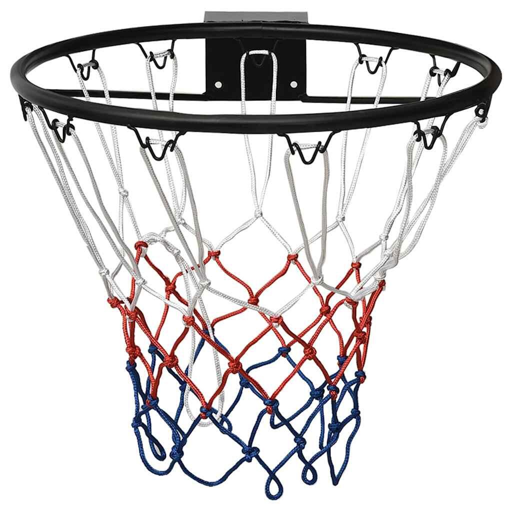 VidaXL cercle de basket 45 cm acier noir 2/7