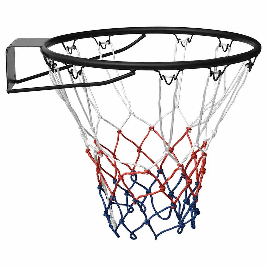 VidaXL cercle de basket 45 cm acier noir 3/7
