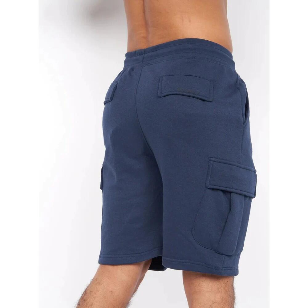 Short Cargo SEAGARO Homme (Bleu Foncé) 4/4