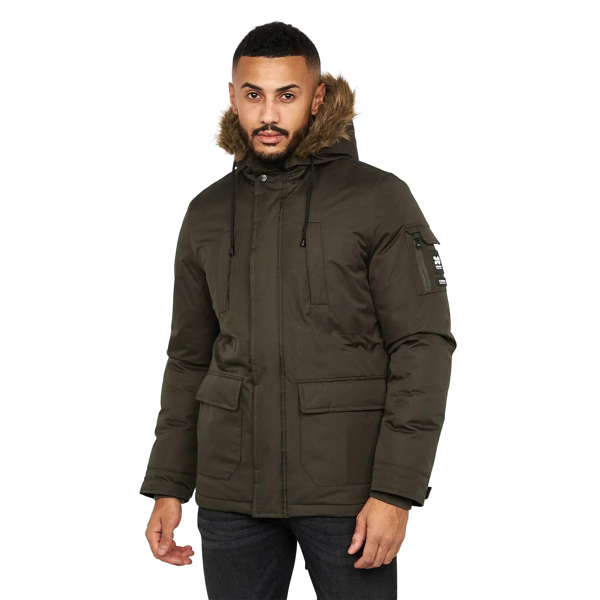 Parka PARKMOORE Homme (Vert Kaki Foncé)