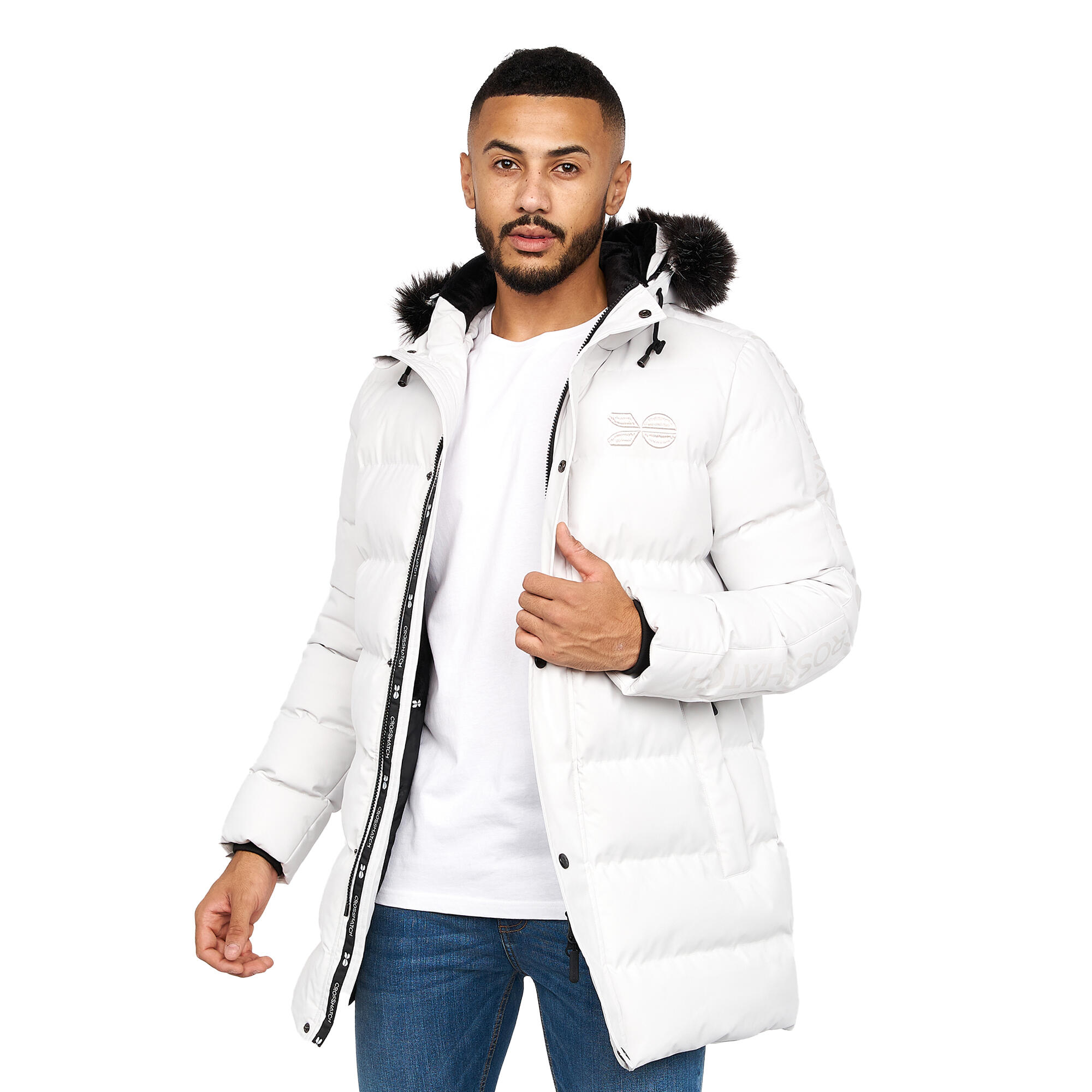Parka DAYDREAM Homme (Gris Clair)