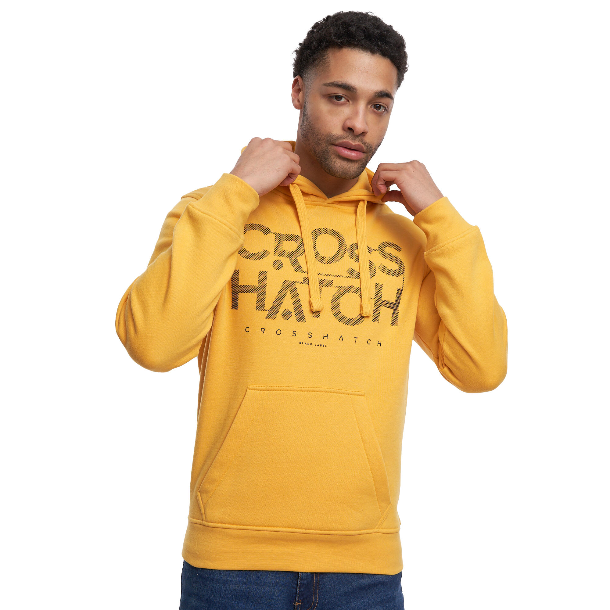 Mens Meshouts Hoodie (Yellow) 1/4