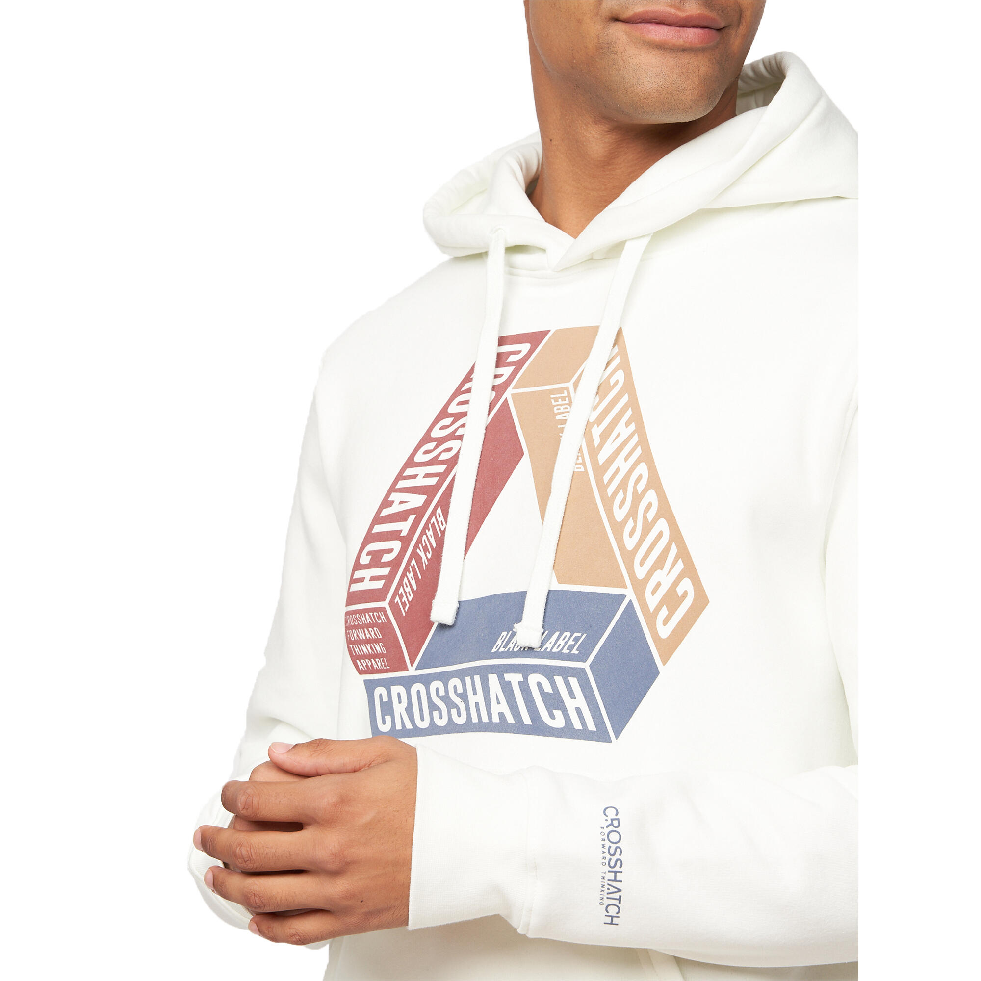 Mens Pashika Hoodie (Off White) 4/4