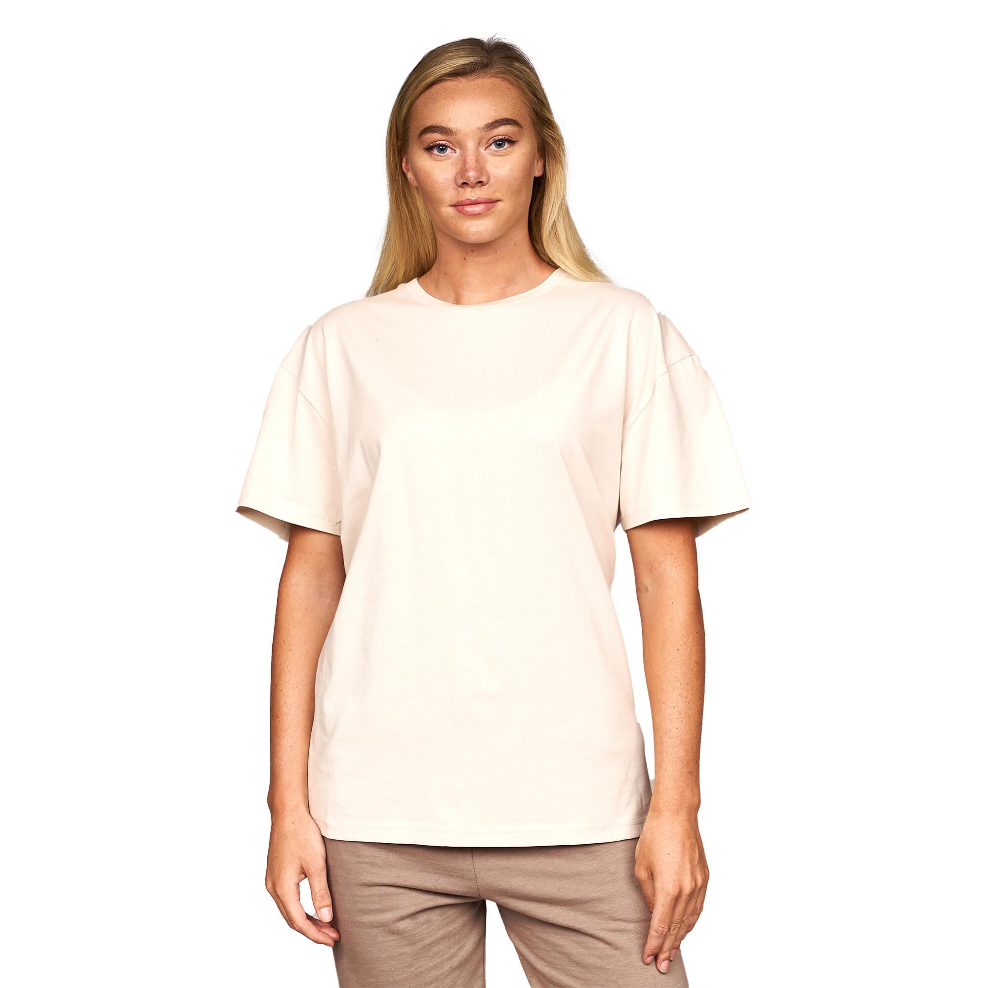 JUICE Womens/Ladies Adalee TShirt (Light Sand)