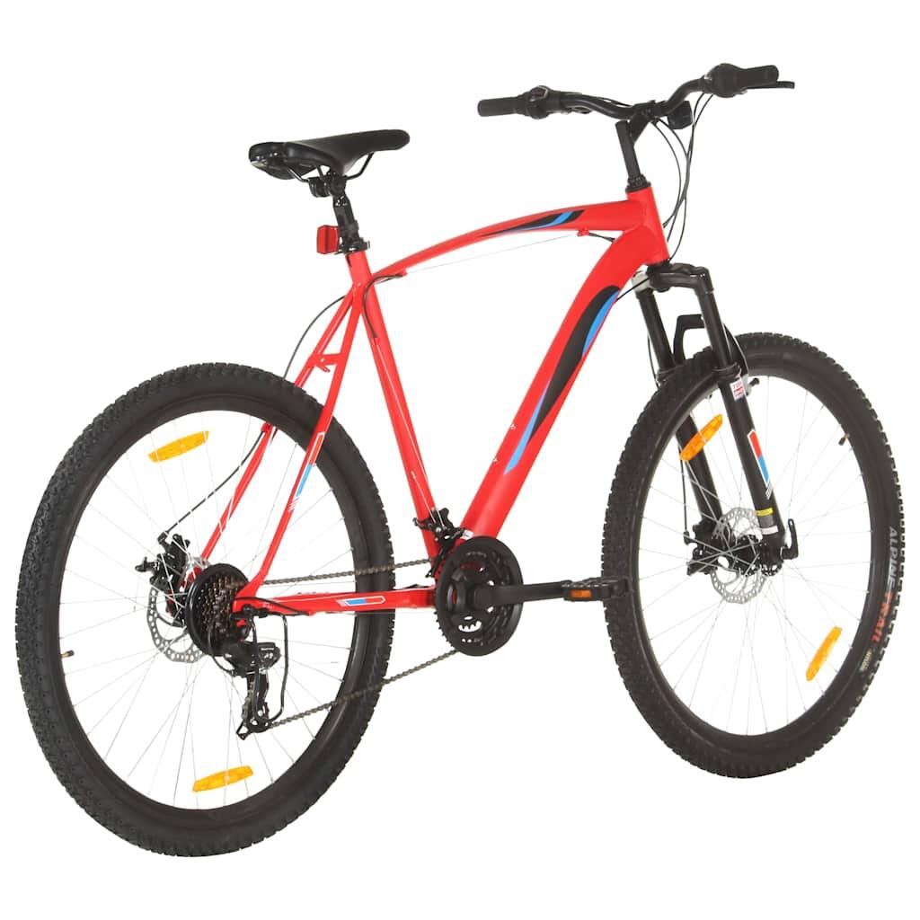 VidaXL Mountainbike 29 Zoll, 21-Gang, 53 cm Rahmen, Rot 3/6