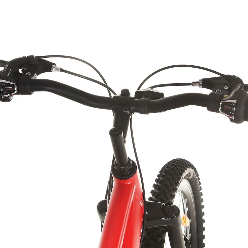VidaXL Mountainbike 29 Zoll, 21-Gang, 53 cm Rahmen, Rot 6/6
