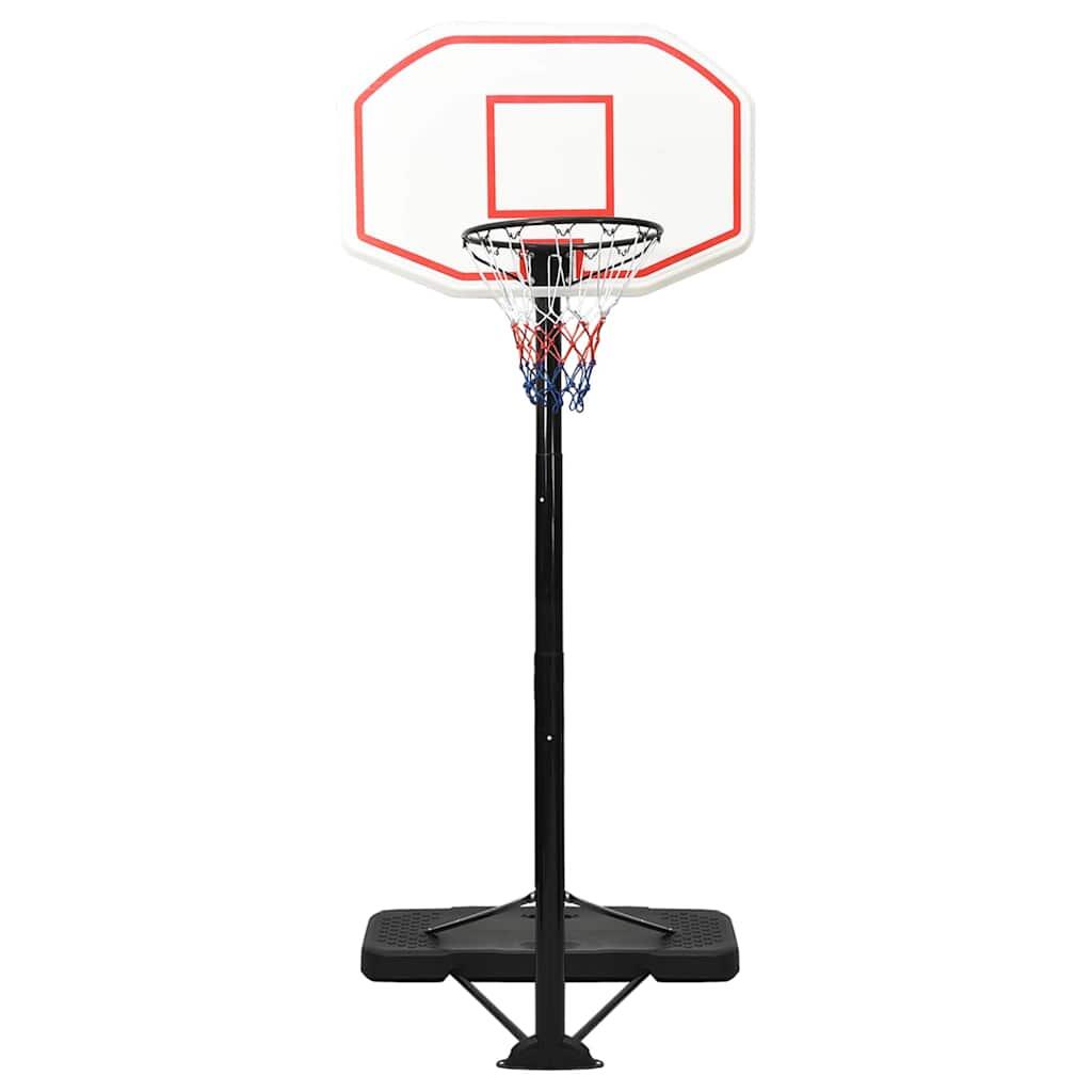 Canasta de baloncesto polietileno blanco 258-363 cm 2/6