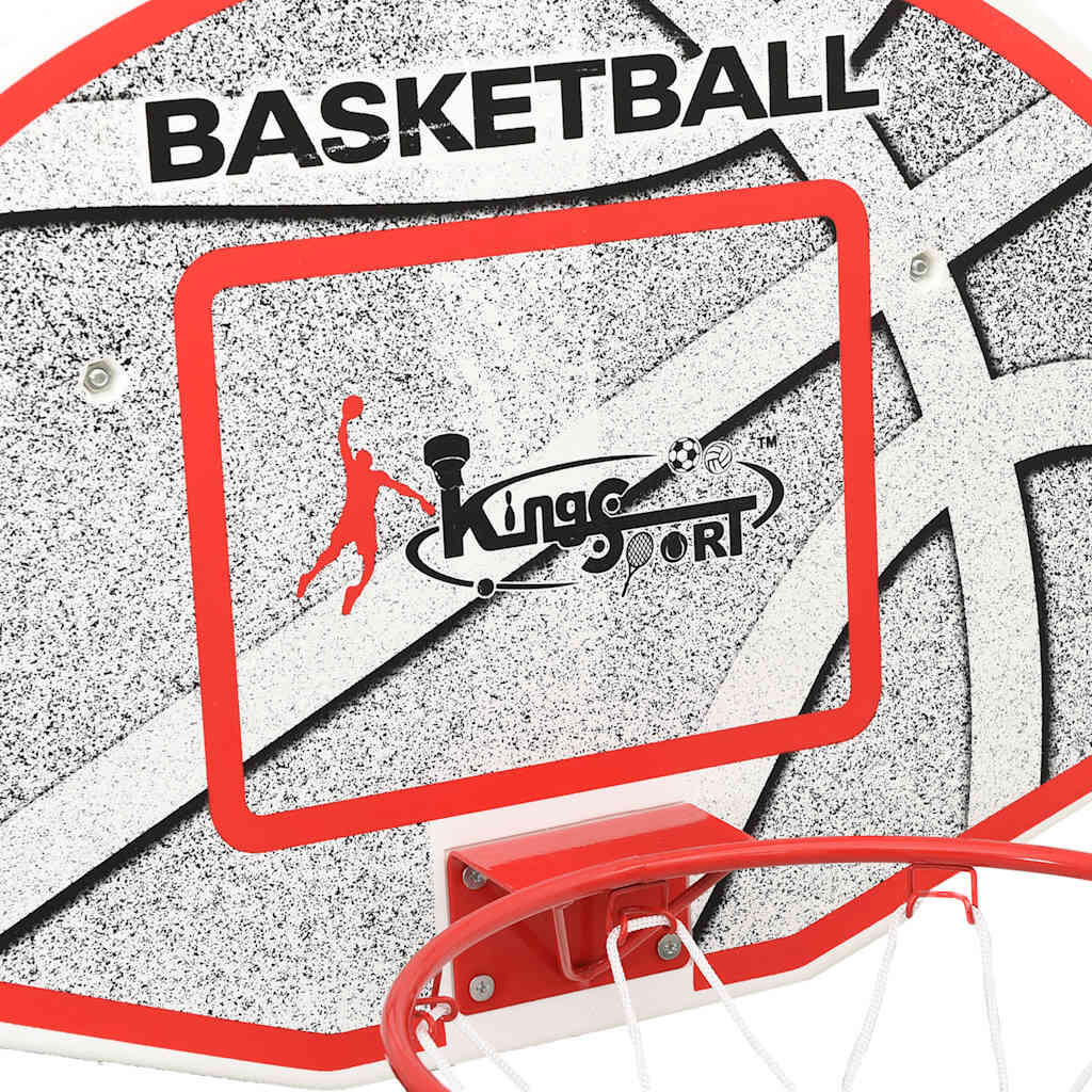 VidaXL 5-teiliges Basketball-Set zur Wandmontage 66 x 44,5 cm 5/7