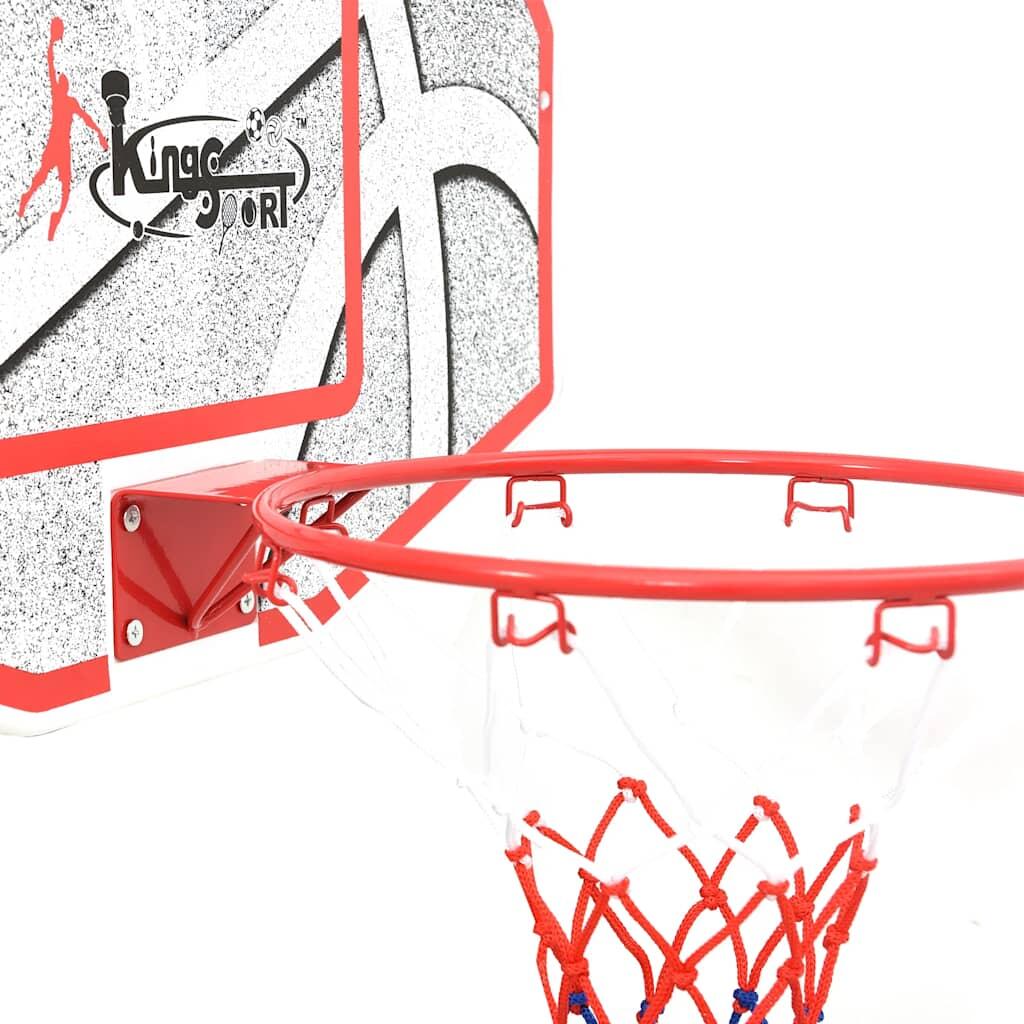 VidaXL 5-teiliges Basketball-Set zur Wandmontage 66 x 44,5 cm 6/7