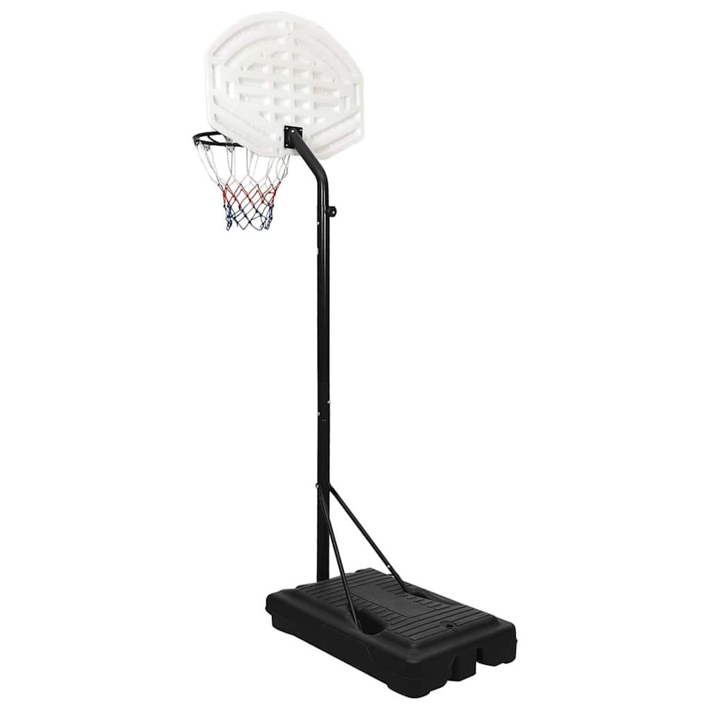 Canasta de baloncesto polietileno blanco 237-307 cm 4/6