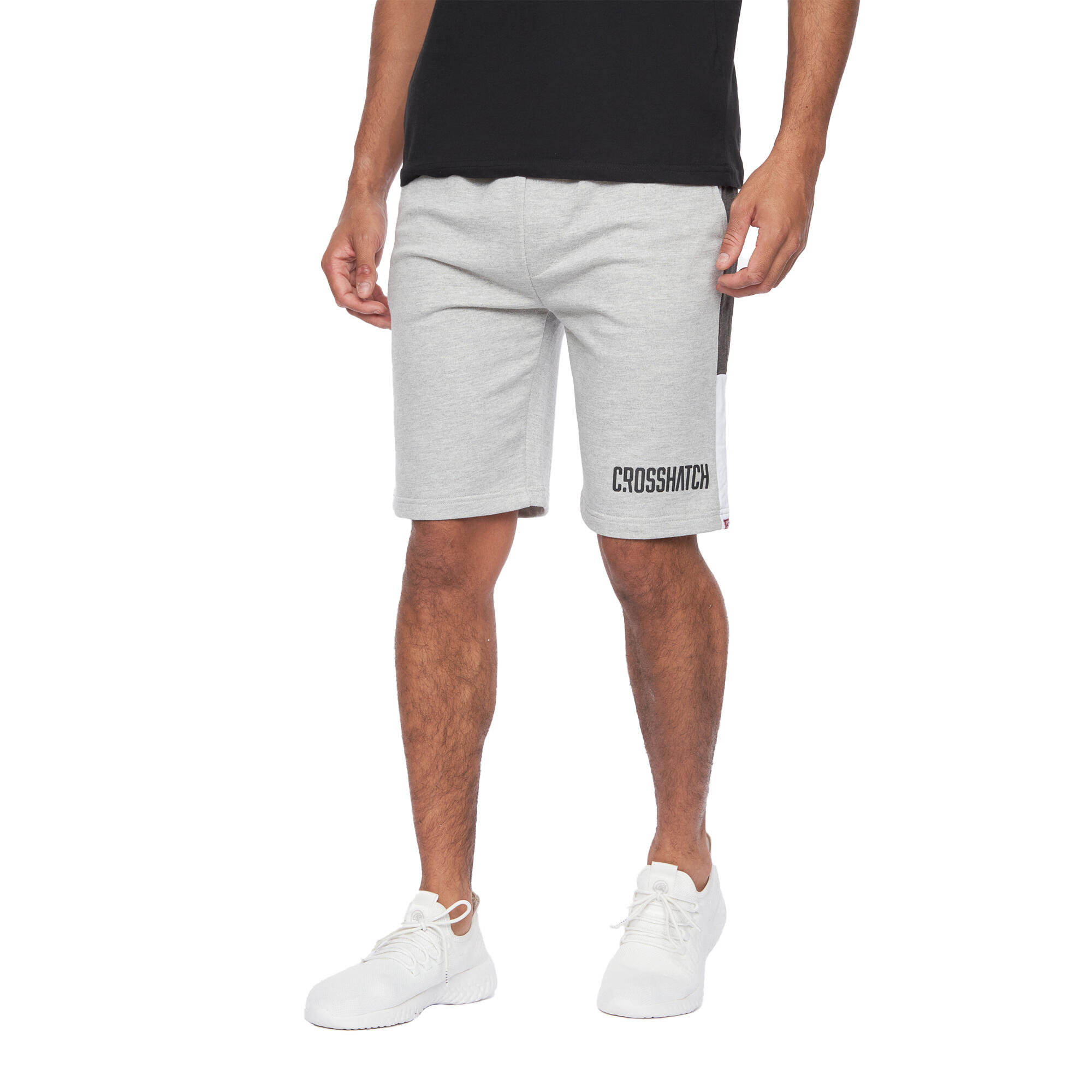 Pantaloncini Uomo Crosshatch Cramsures Grigio Di Marna 2/5