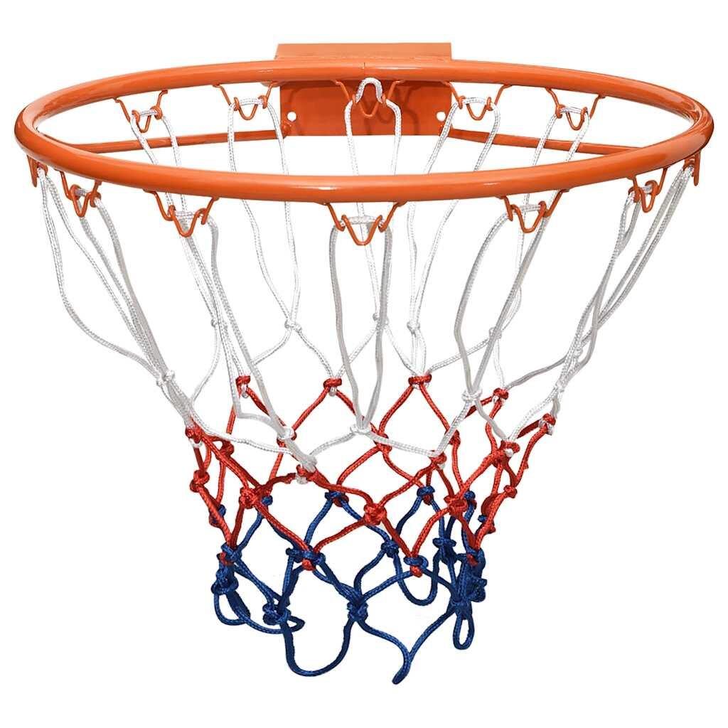 VidaXL Aro de Basket 39 cm Aço Laranja 2/7