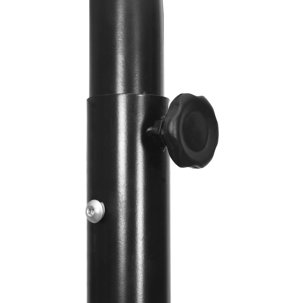 Canasta de baloncesto polietileno blanco 282-352 cm 6/6