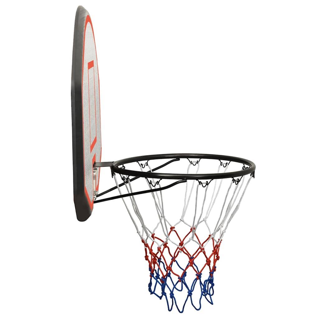 Tablero de baloncesto polietileno negro 90x60x2 cm 3/6