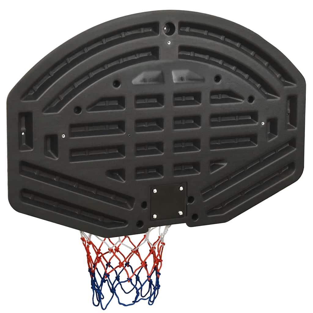 Tablero de baloncesto polietileno negro 90x60x2 cm 4/6