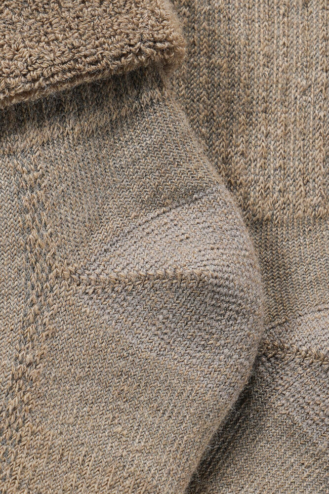 S29 Chaussettes en laine mérinos 3-Pack Beige 35/38 4/4