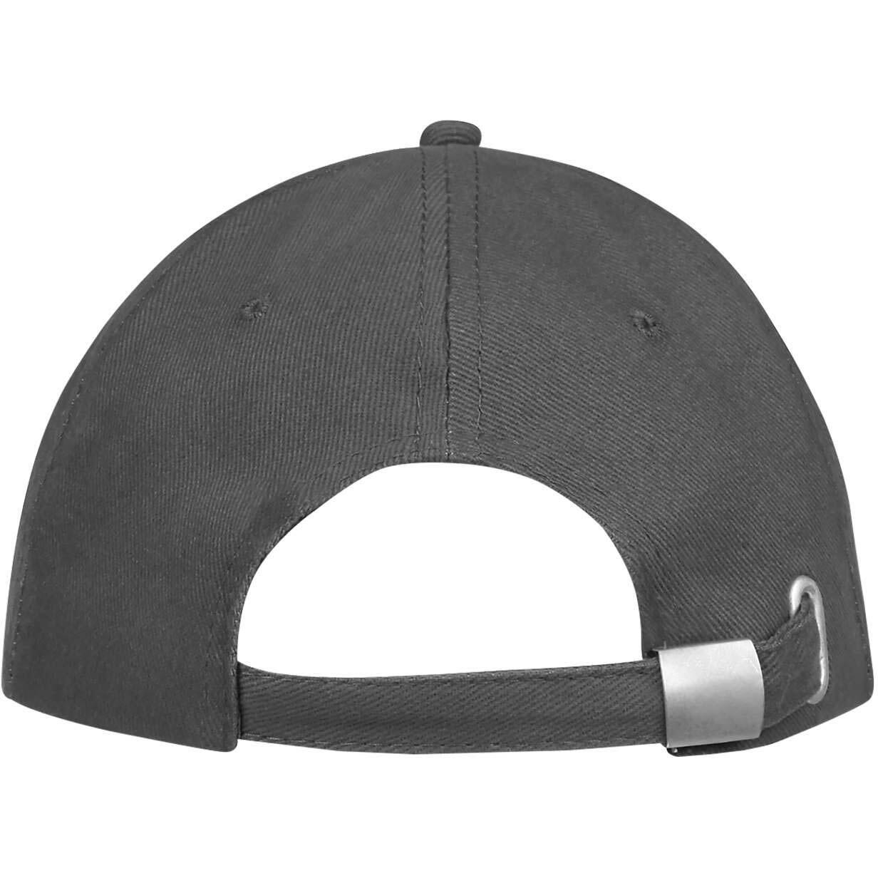 Unisex Buffalo 6 Panel Baseball Cap (Grey/Orange) 2/5