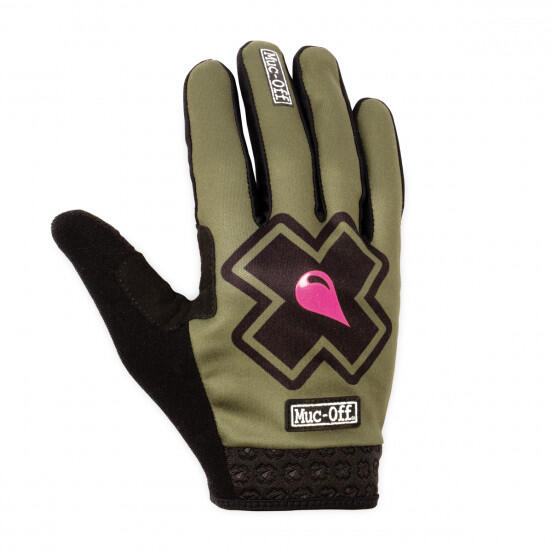 Mtb m groene handschoenen