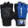 Luvas de fitness W1: com pontas dos dedos abertas - Azul - M