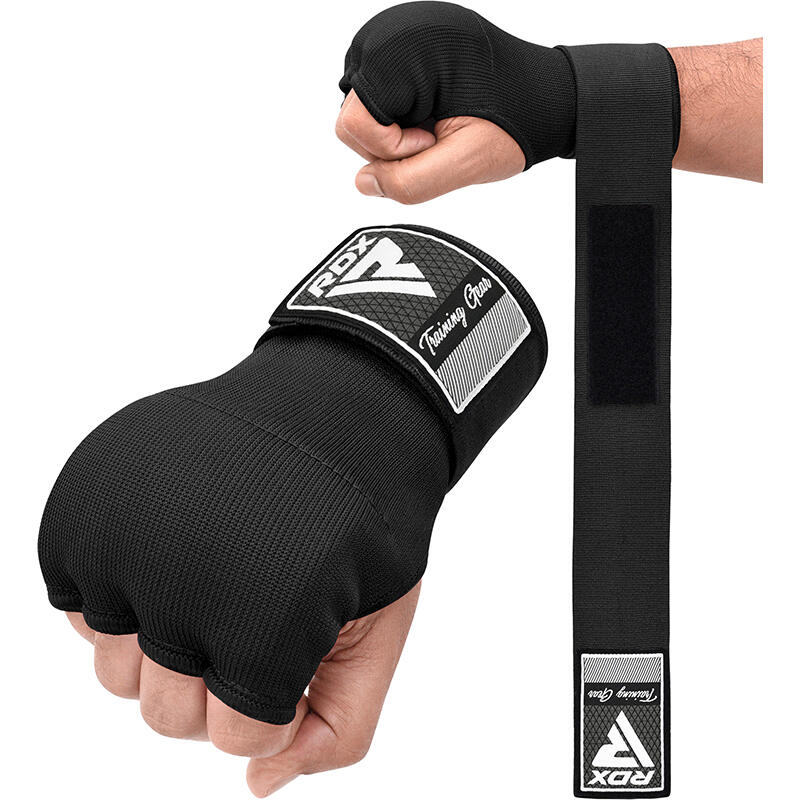 Rdx Sports - Sous-gants De Boxe Rdx Noir – Taille M - Protège-poignets - Noir - 40 M - Decathlon