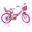 SCH PRINCESS 14”, biciclete pentru copii. cu accesorii