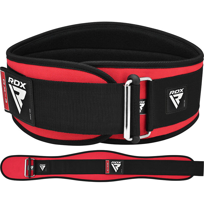 Rdx Sports - Ceinture De Musculation Rdx Rx3 Eva Curve Rouge – L - Ceinture Lombaire - Noir|rouge - 42 M/l - Decathlon