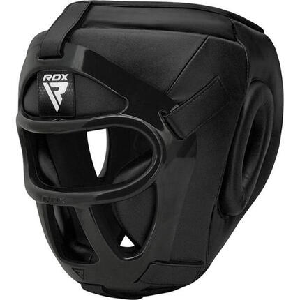 Casque de boxe à grille amovible T1 – Noir – XL