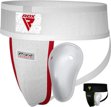H1+ kruisbeschermer met gel cup wit - wit | maat: m