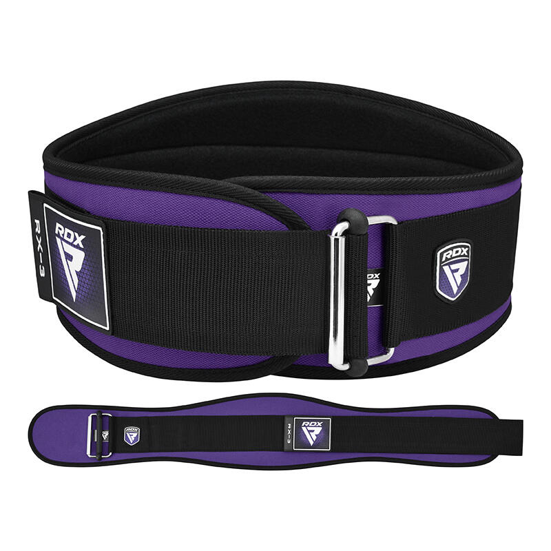Rdx Sports - Ceinture De Musculation Rdx Rx3 Eva Curve Violette – M - Ceinture Lombaire - Violet - 40 M - Decathlon