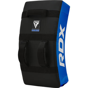 T1 Gel Padded Curved Kick Shield Blauw 2/10