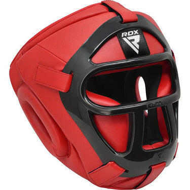 Casque de boxe à grille amovible T1 – Rouge – XL 2/7