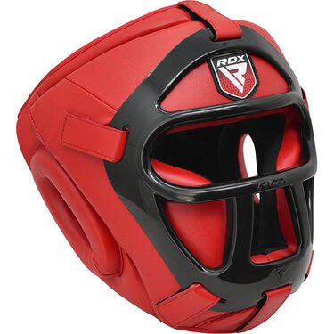 Casque de boxe à grille amovible T1 – Rouge – XL 3/7
