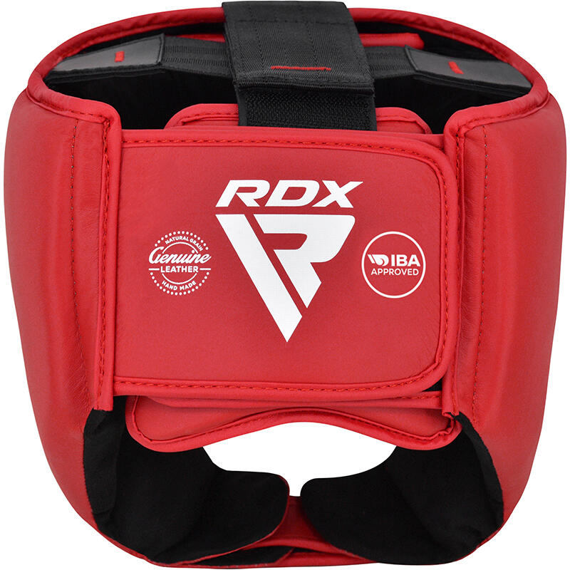 RDX IBA Approved Head Guard for Amateur Competition Red 3/7