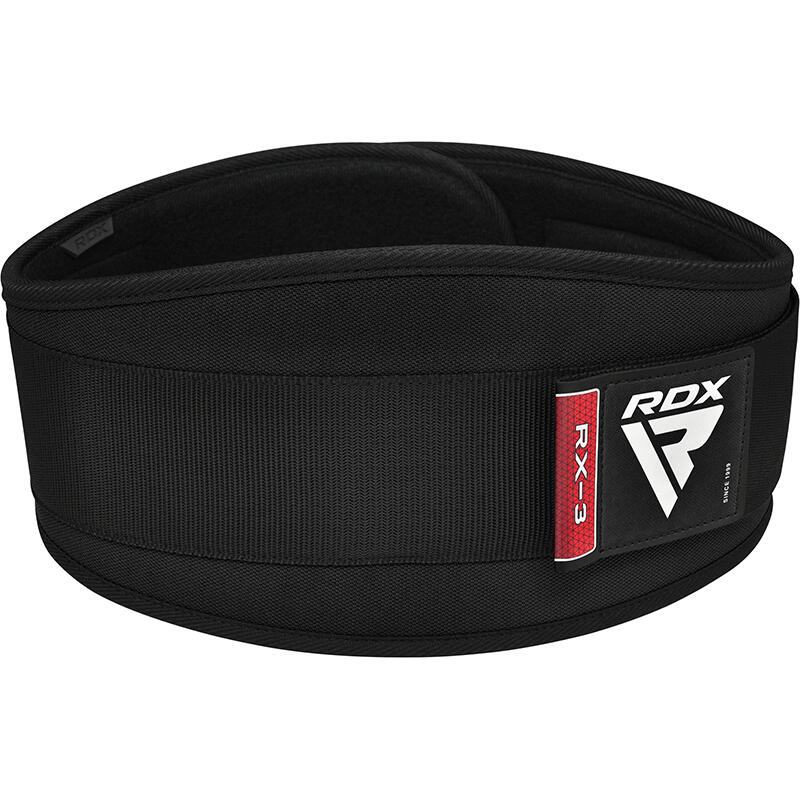 Ceinture de Musculation RDX RX3 Eva Curve Noire – M 4/7