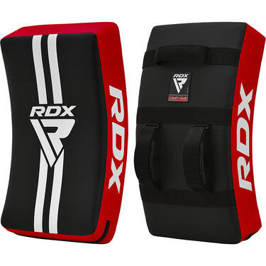 Bouclier de Frappe Incurvé RDX Gel T1 Noir/Rouge