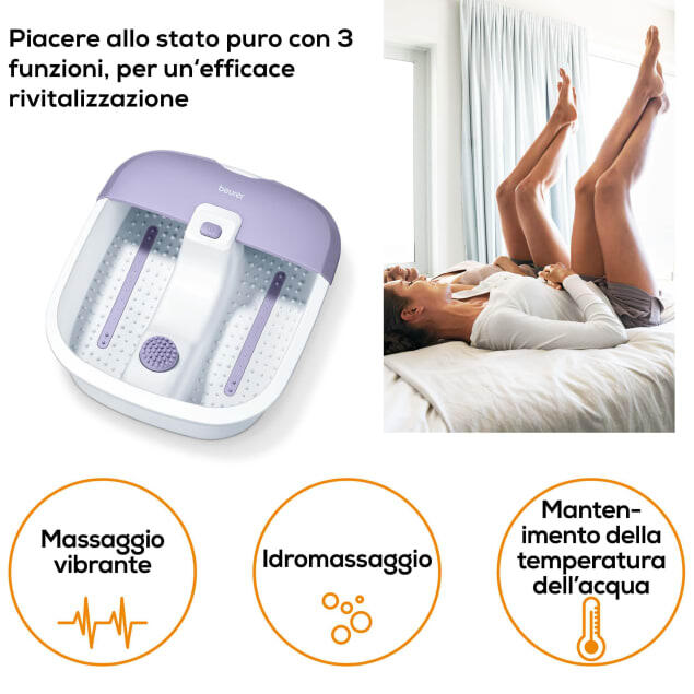Balneotherapiegerät für Füße basic Beurer FB 12 3/7