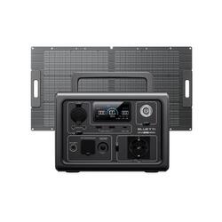 BLUETTI Station Électrique Portable EB3A 600W+Panneau Solaire 100W pour Caravan