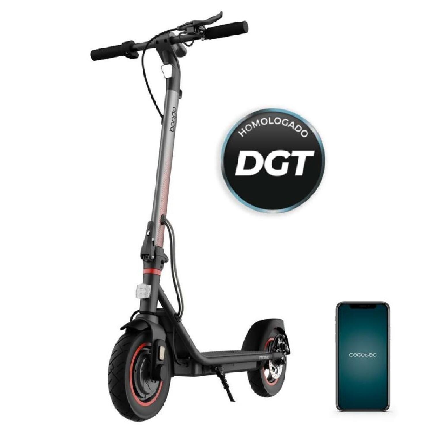 CECOTEC Patinete eléctrico Cecotec Bongo D40 XL Connected. Autonomía 40 km. DGT.