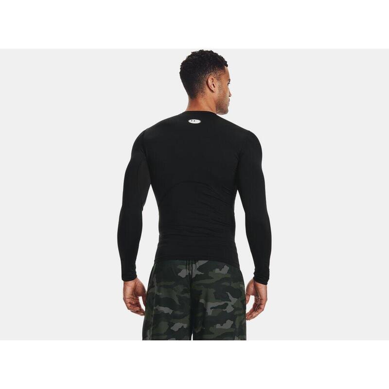 Bluza barbati Under Armour Heatgear Armour Long Sleeve, Negru