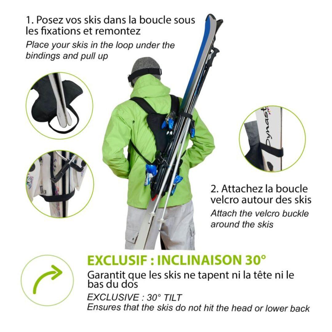 Accessoires Ski WANTALIS Skiback Porte-skis 6/7