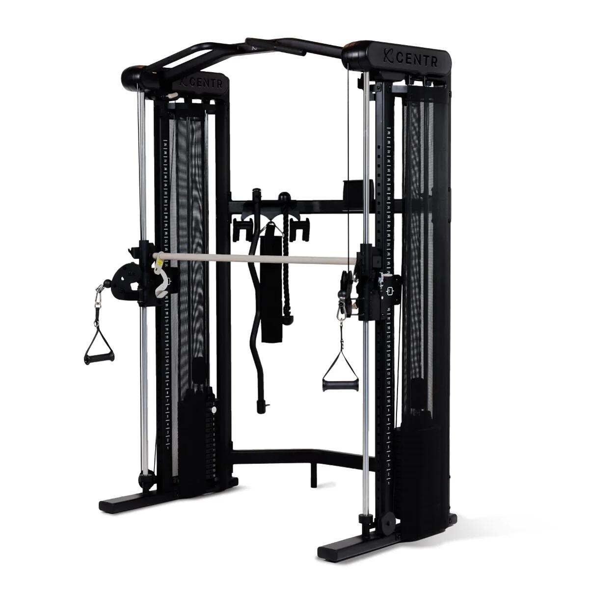 Centr - 3 Entraîneur Fonctionnel Home Gym - Avec Smith Machine - Appareil Multifonction - Gris|noir - Taille Unique - Decathlon