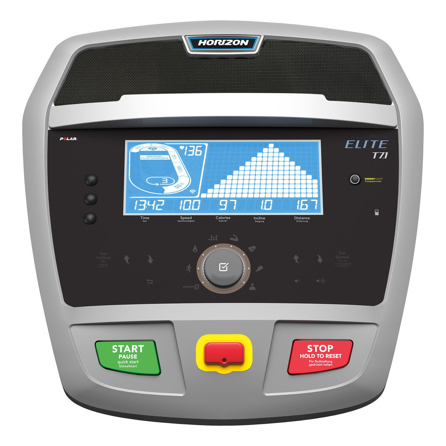 Tapis de course « Elite T7.1 Viewfit » Unisexe 2/5